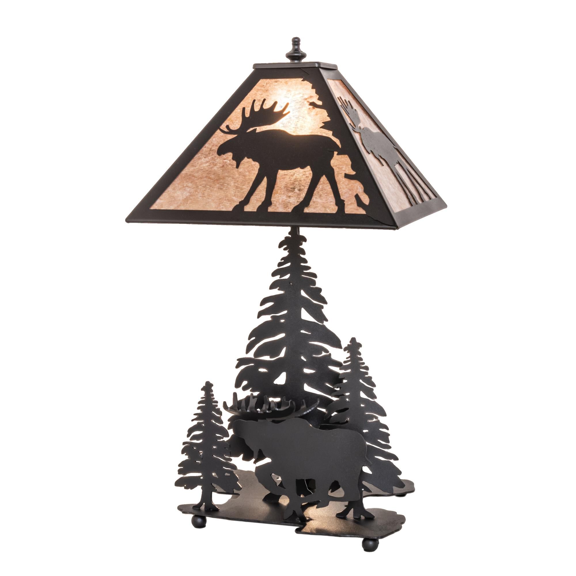 Moose On The Loose 21 Inch Table Lamp by Meyda Lighting