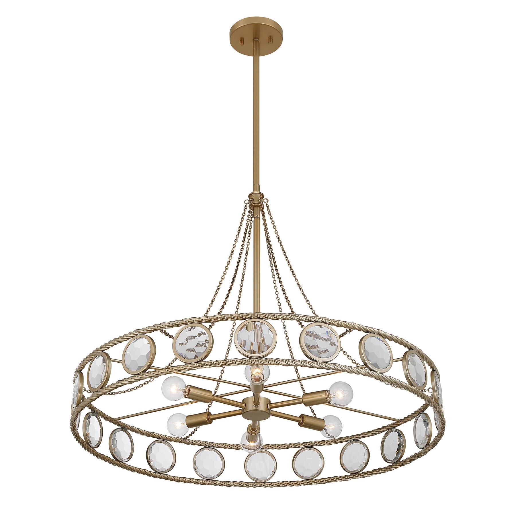 Cologne 30 Inch Large Pendant by Savoy House