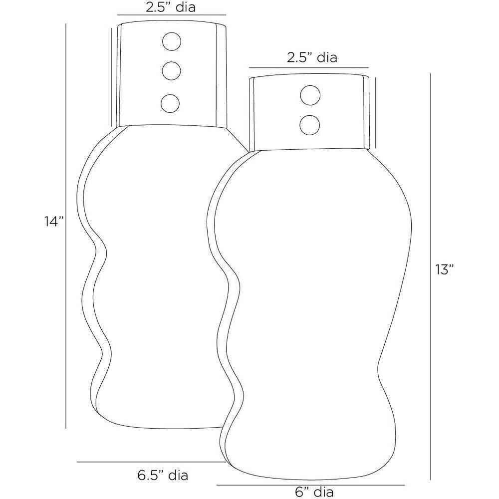 Decker 14 Inch Vase-Urn by Arteriors Home