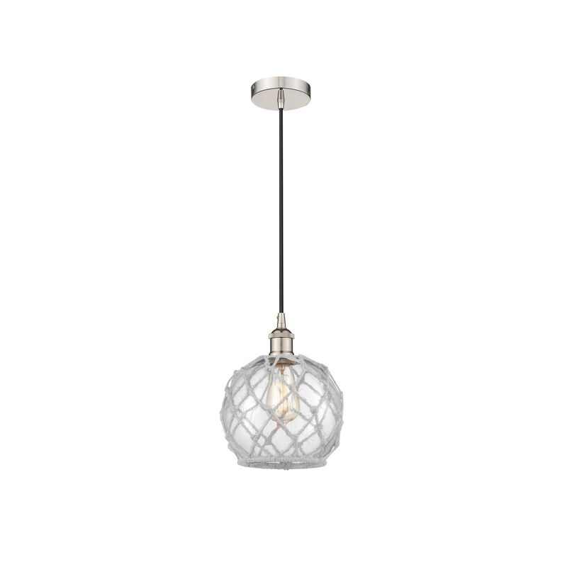 Innovations Lighting Bruno Marashlian Farmhouse Rope 8 Inch Mini Pendant