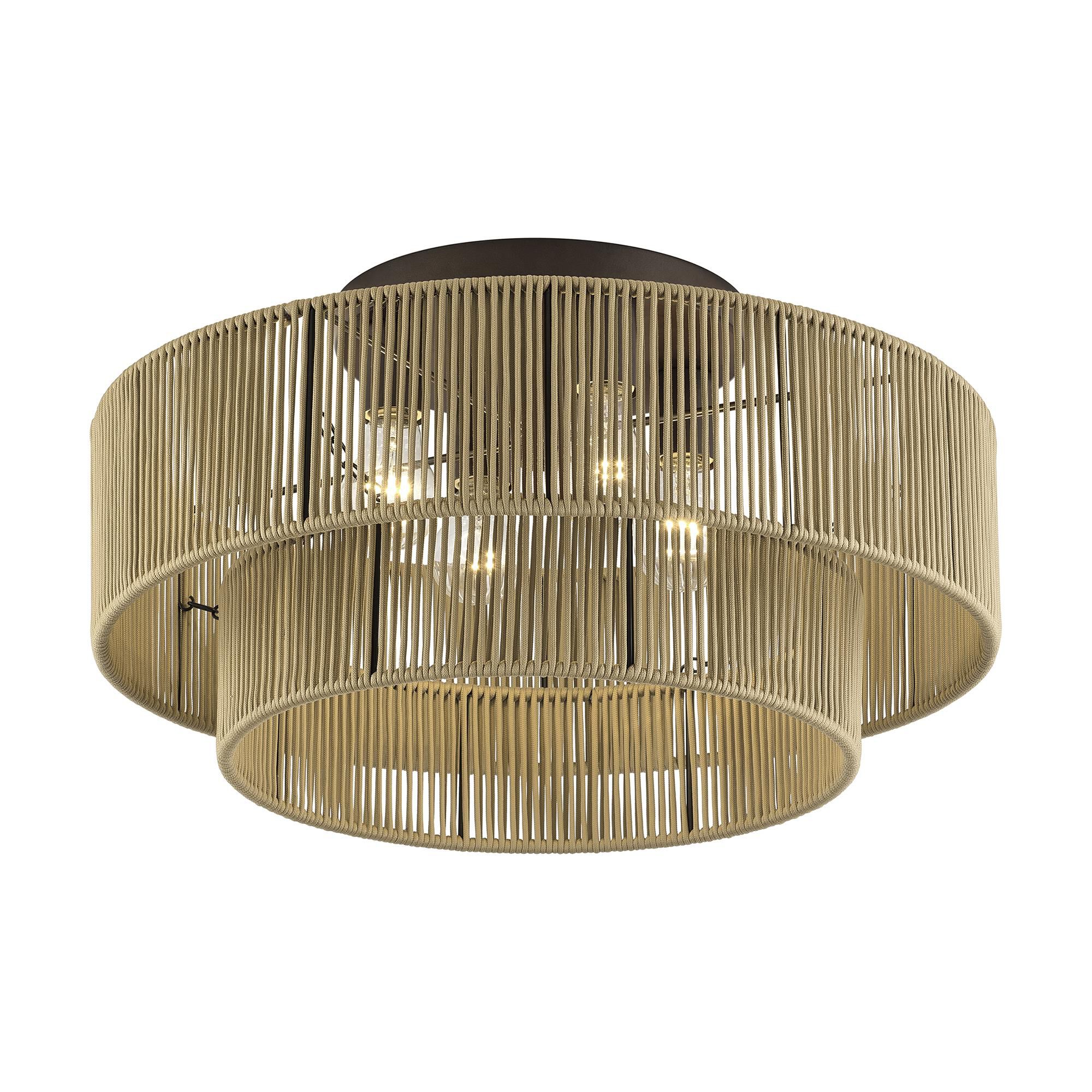 Acordia 21 Inch Semi Flush Mount by Livex Lighting