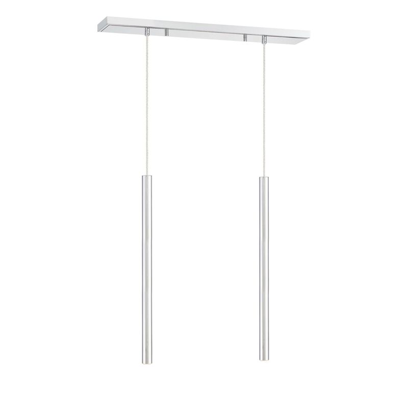 Forest 30 Inch 2 Light LED Linear Suspension Light by Z-Lite