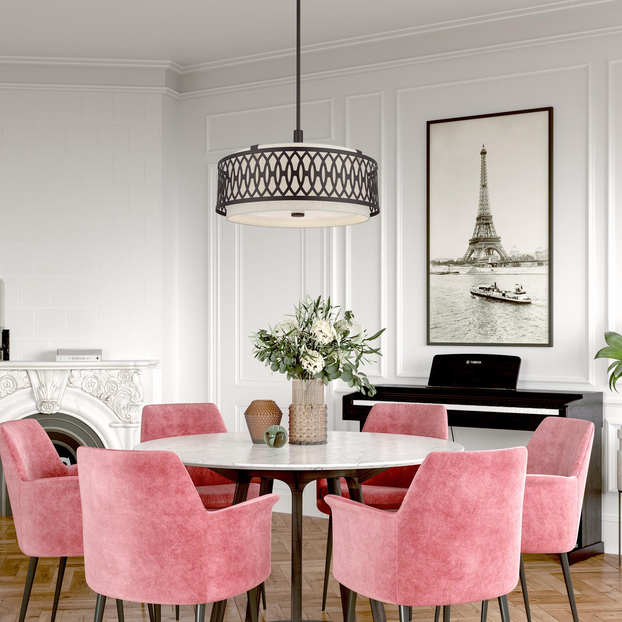 Vistaview 24 Inch Chandelier by Livex Lighting