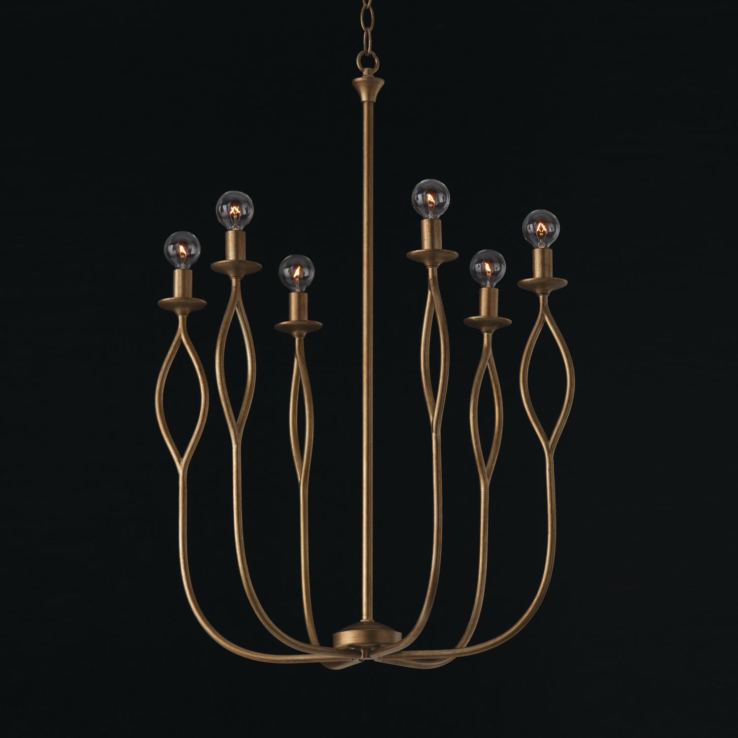 Cohen 22 Inch 6 Light Chandelier by Capital Lighting Fixture Company