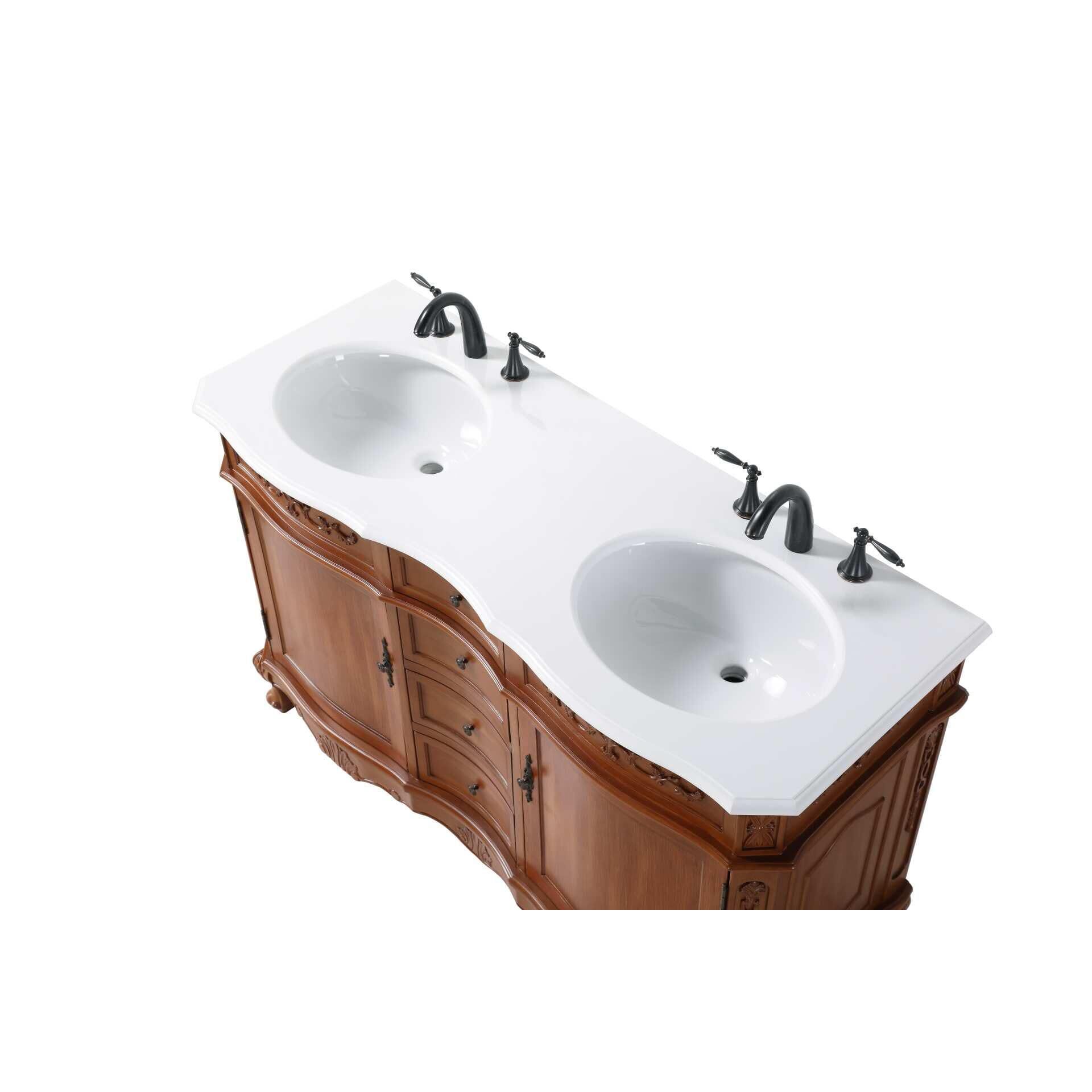 Danville 54 Inch Bath Vanity by Elegant Decor