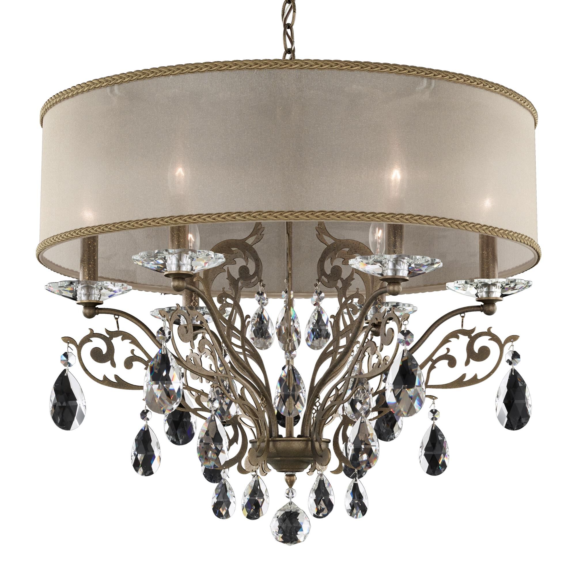 Filigrae 24 Inch 6 Light Chandelier by Schonbek