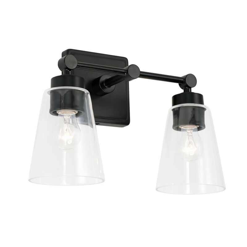 14 Inch 2 Light Bath Vanity Light by Capital Lighting Fixture Company