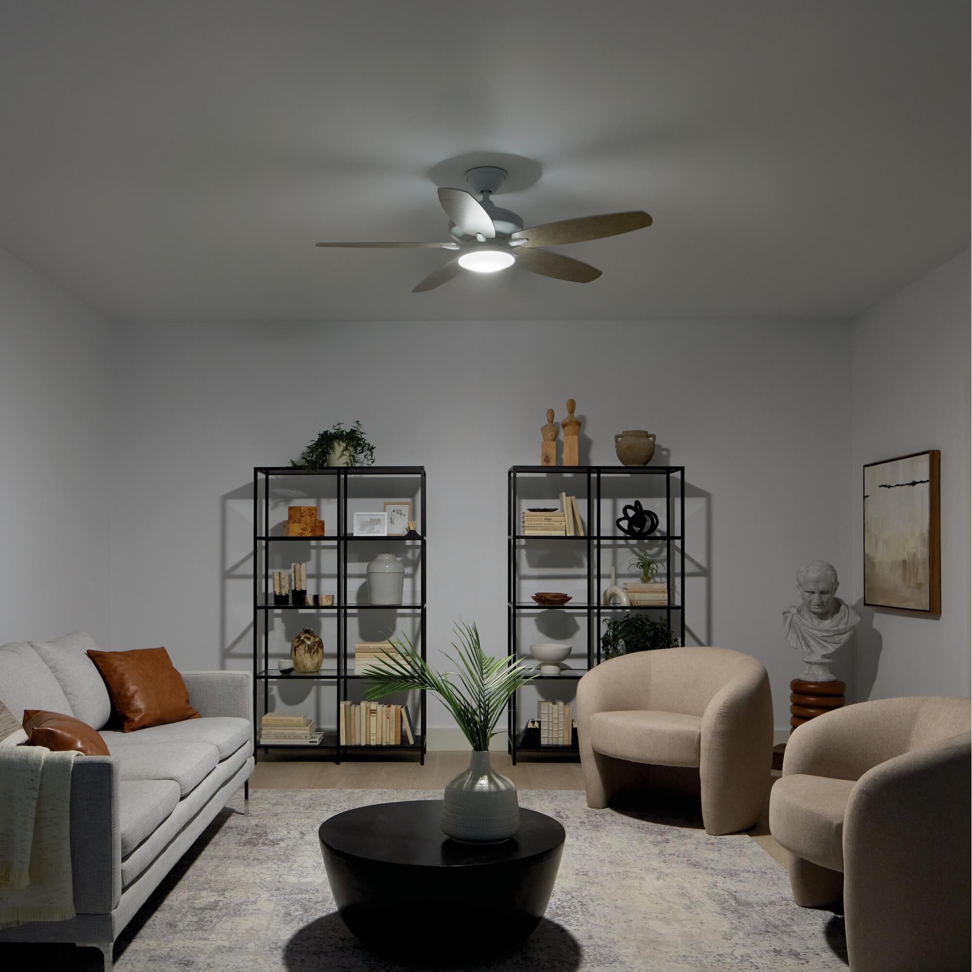 Renew 52 Inch Ceiling Fan with Light Kit by Kichler Lighting