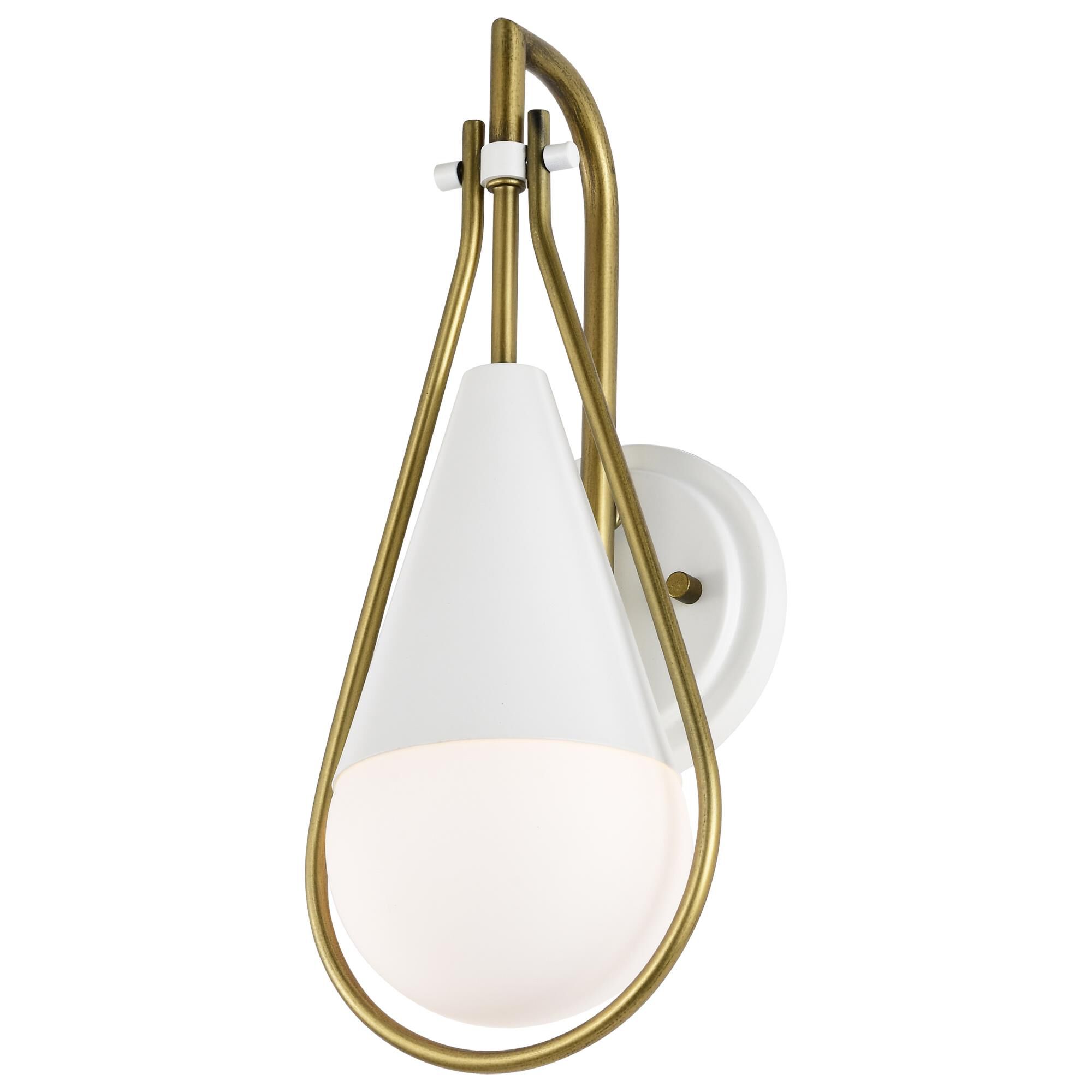 Admiral 1 Light Wall Sconce by Nuvo Lighting