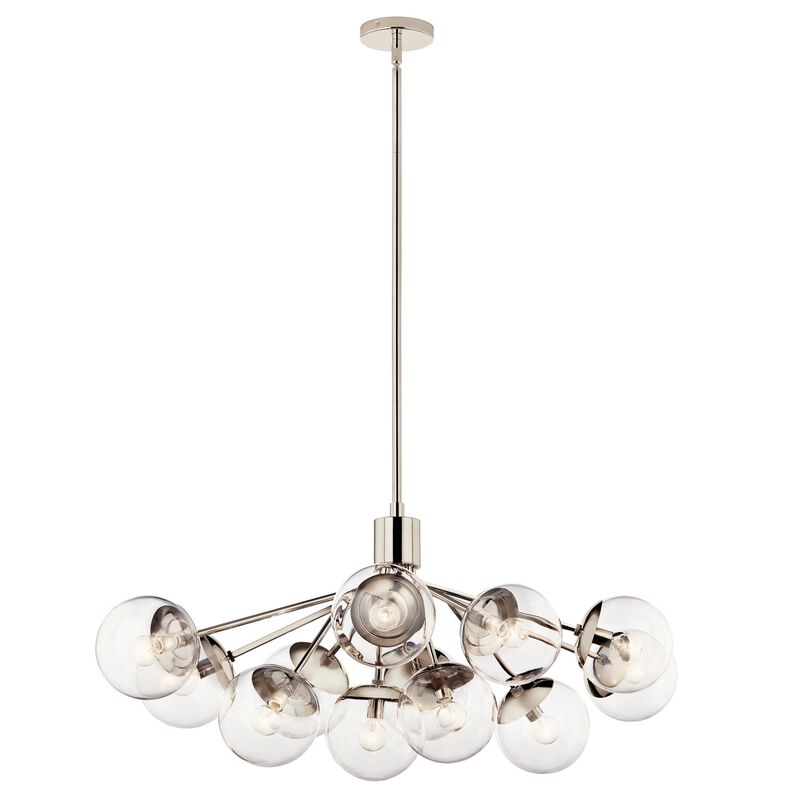 Silvarious Medium Linear Chandelier by Kichler