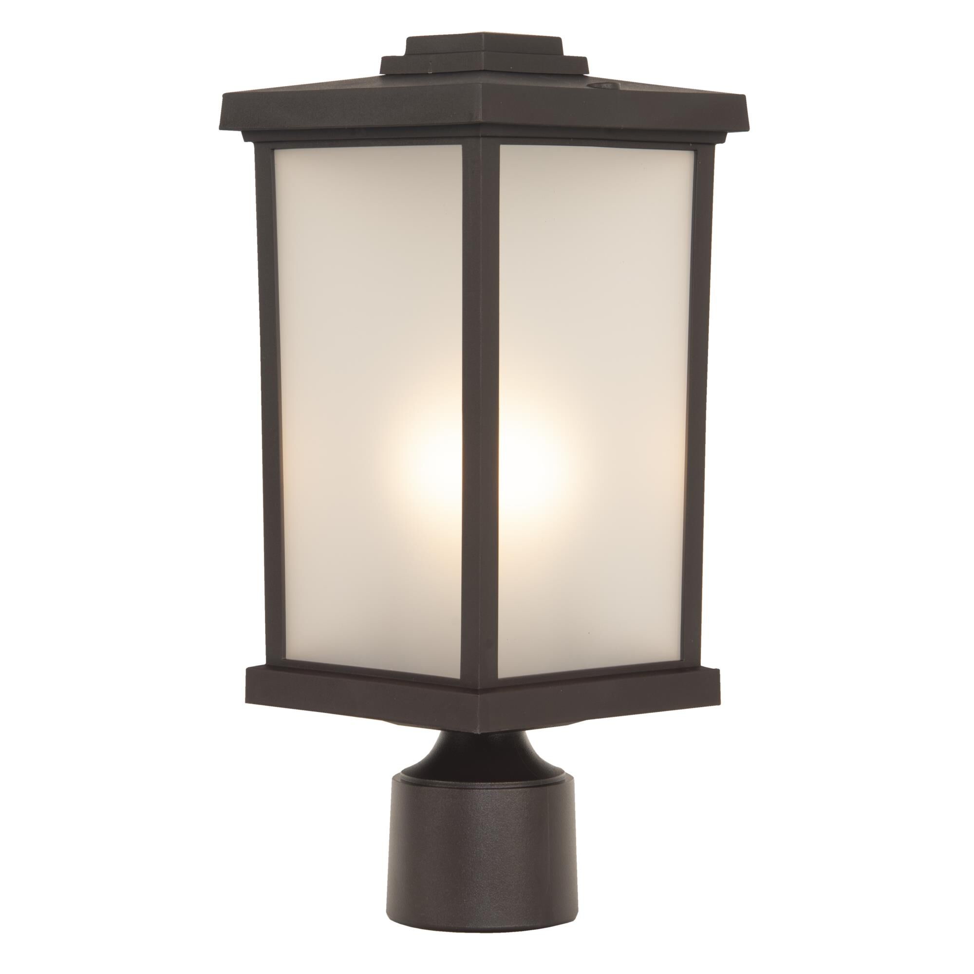 Composite 15 Inch Tall 1 Light Outdoor Post Lamp by Craftmade