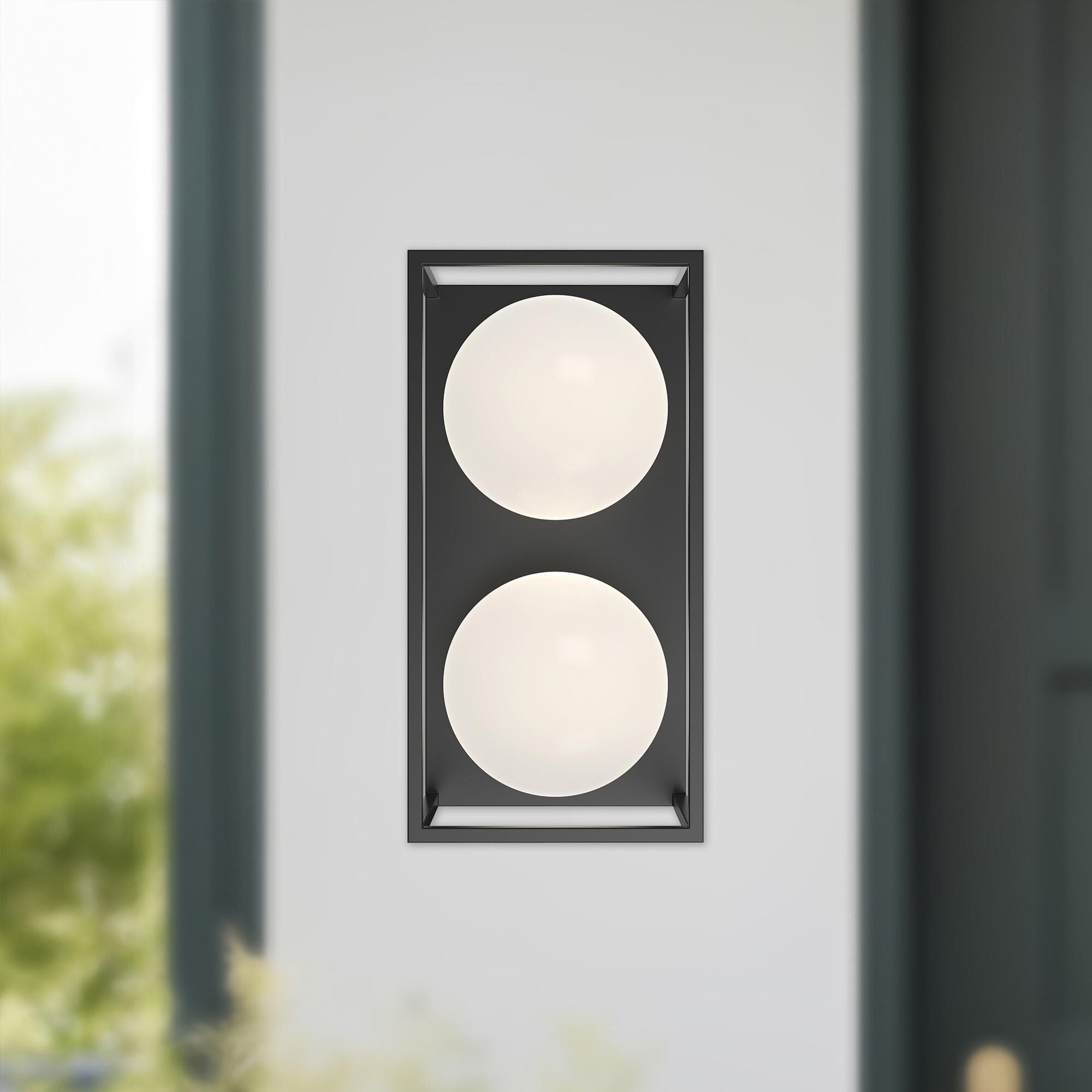 Amelia 2 Light Outdoor Wall Light by Alora Mood