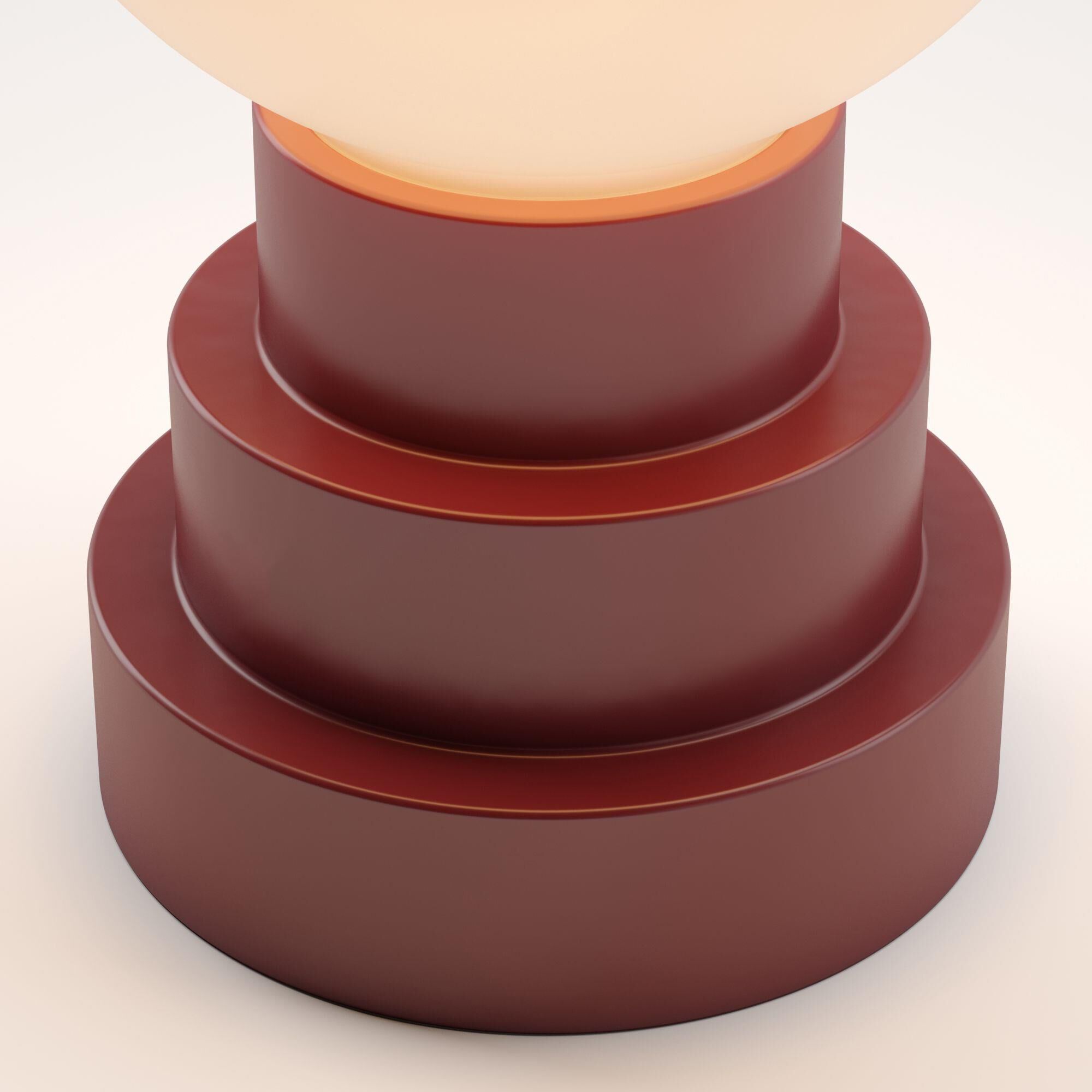 Shown in Oxblood finish