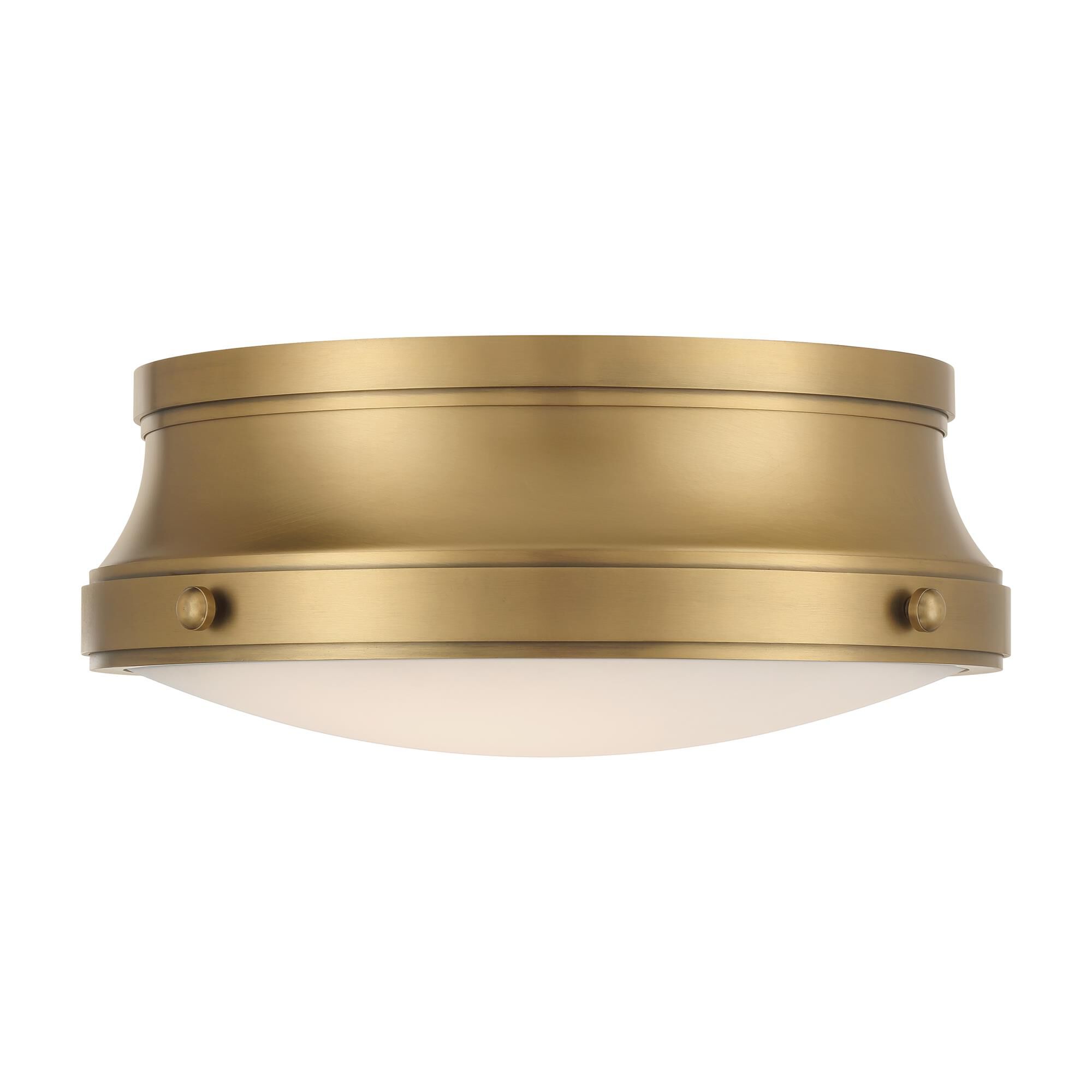Shown in Legacy Brass finish and Etched Opal glass
