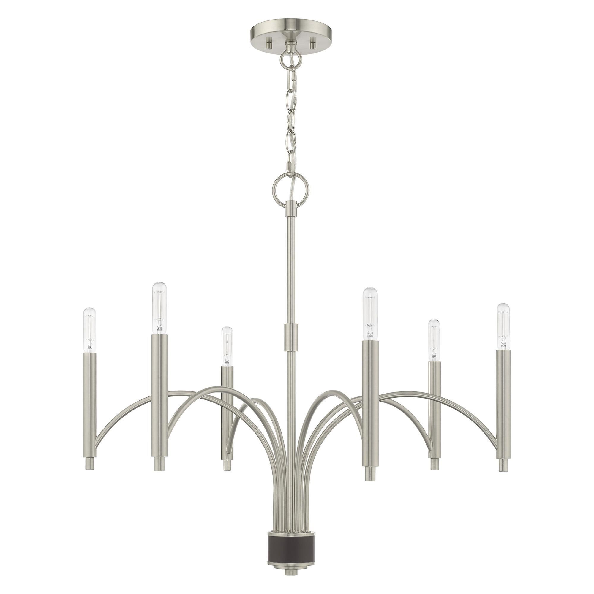 Wisteria 6 Light Chandelier by Livex Lighting