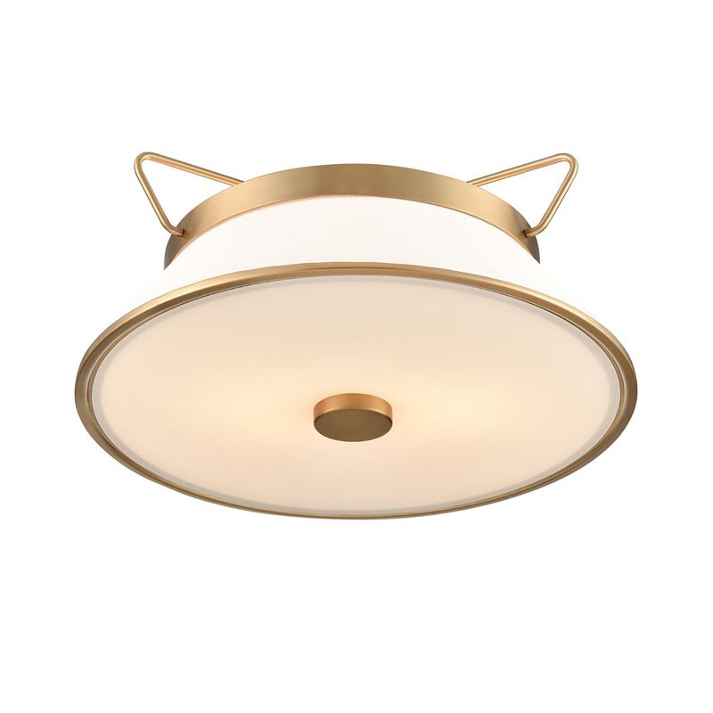 Kevin Kraemer Layla 17 Inch 2 Light LED Semi Flush Mount by Artcraft