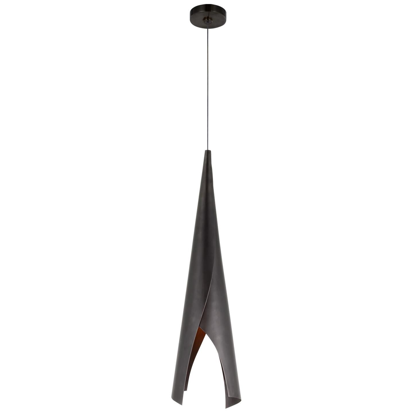 Visual Comfort Signature Collection Kelly Wearstler Piel 8 Inch LED Mini Pendant