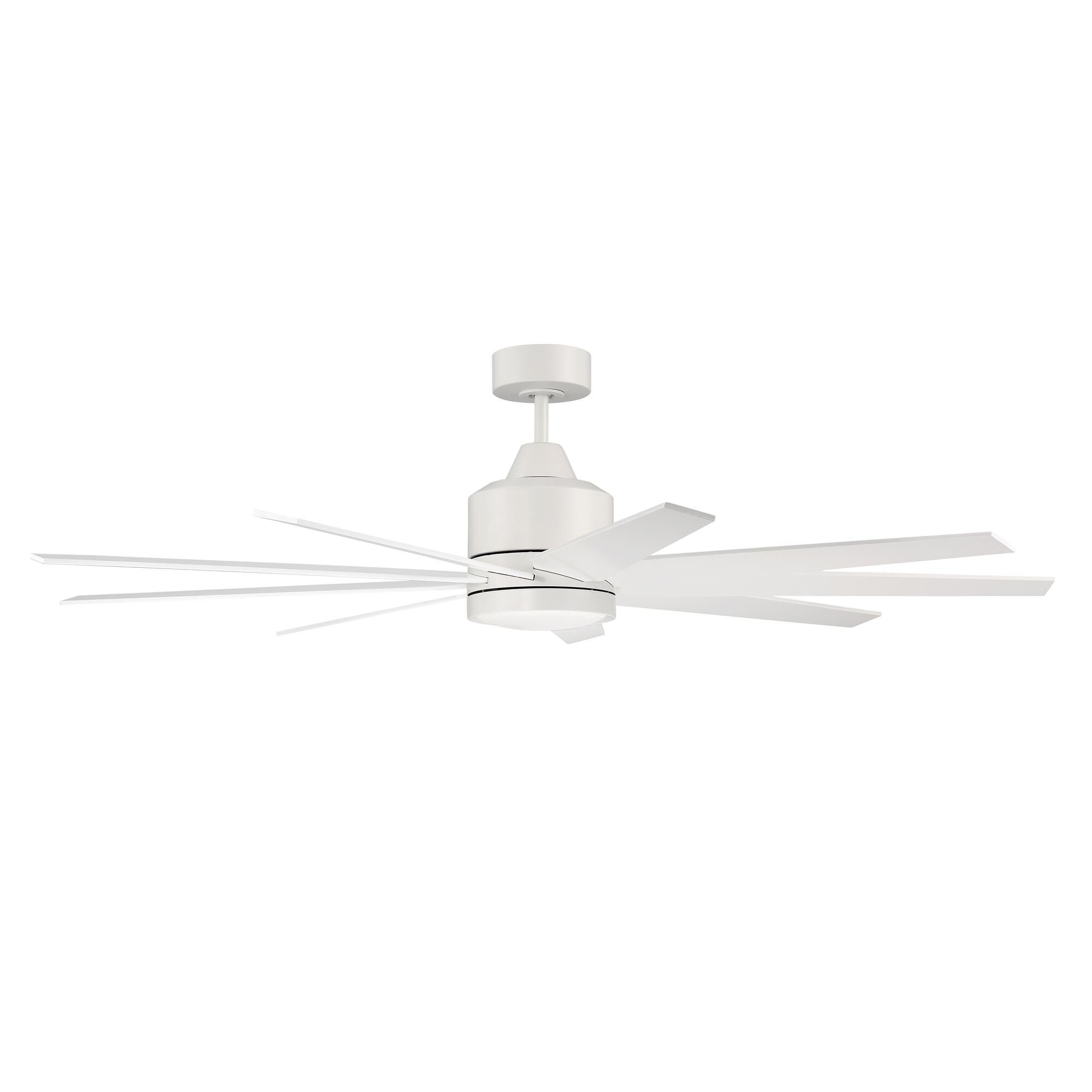 Shown in Matte White finish and Frost White Opal glass