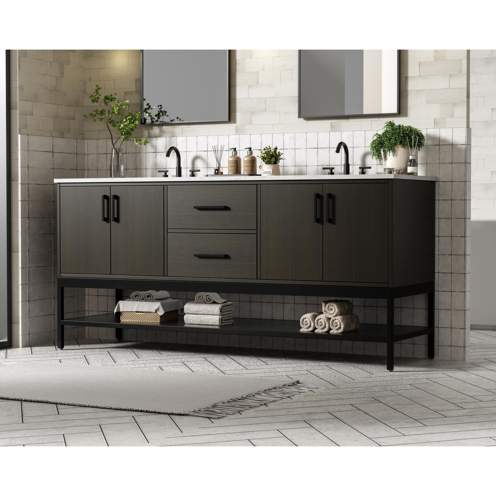 Lennox 0 Inch Bath Vanity by Elegant Dcor