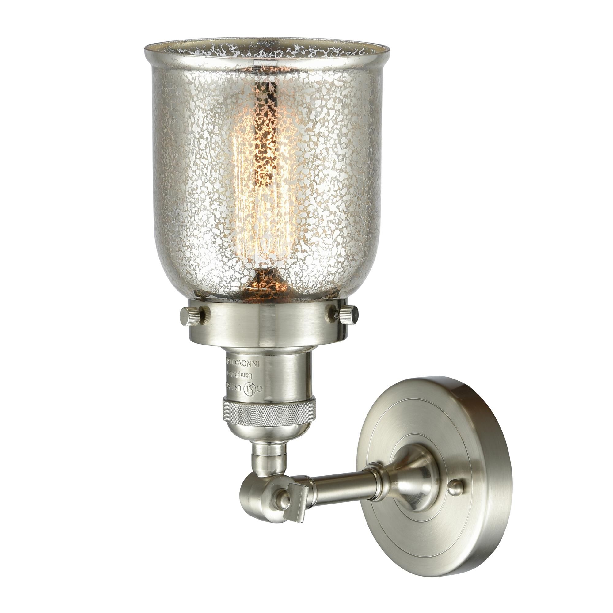 Bruno Marashlian Small Bell 5 Inch 1 Light Semi Flush Mount by Innovations Lighting