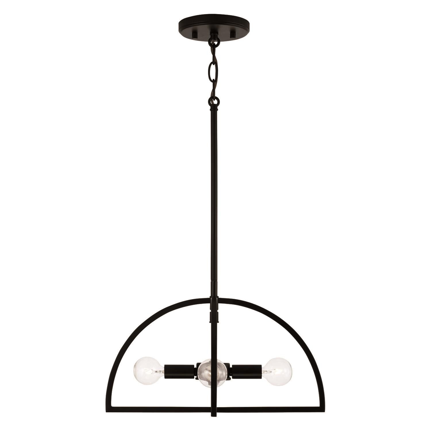 Lawson 15 Inch 4 Light Semi Flush Mount by Homeplace by Capital Lighting Fixture Company