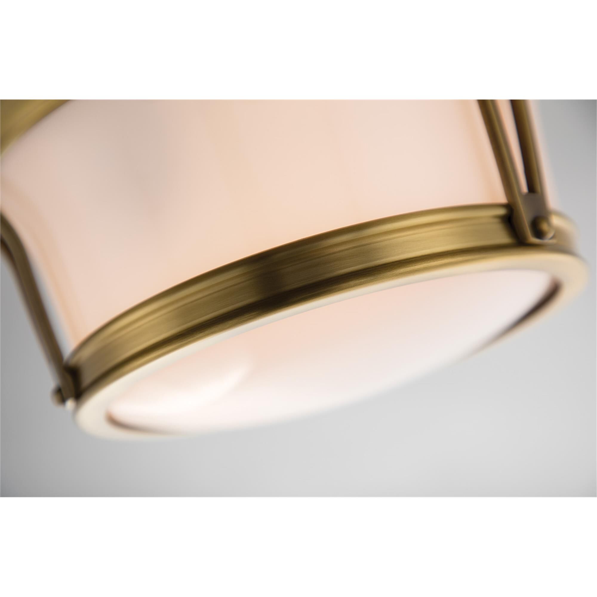 Newport 10 Inch 2 Light Flush Mount,