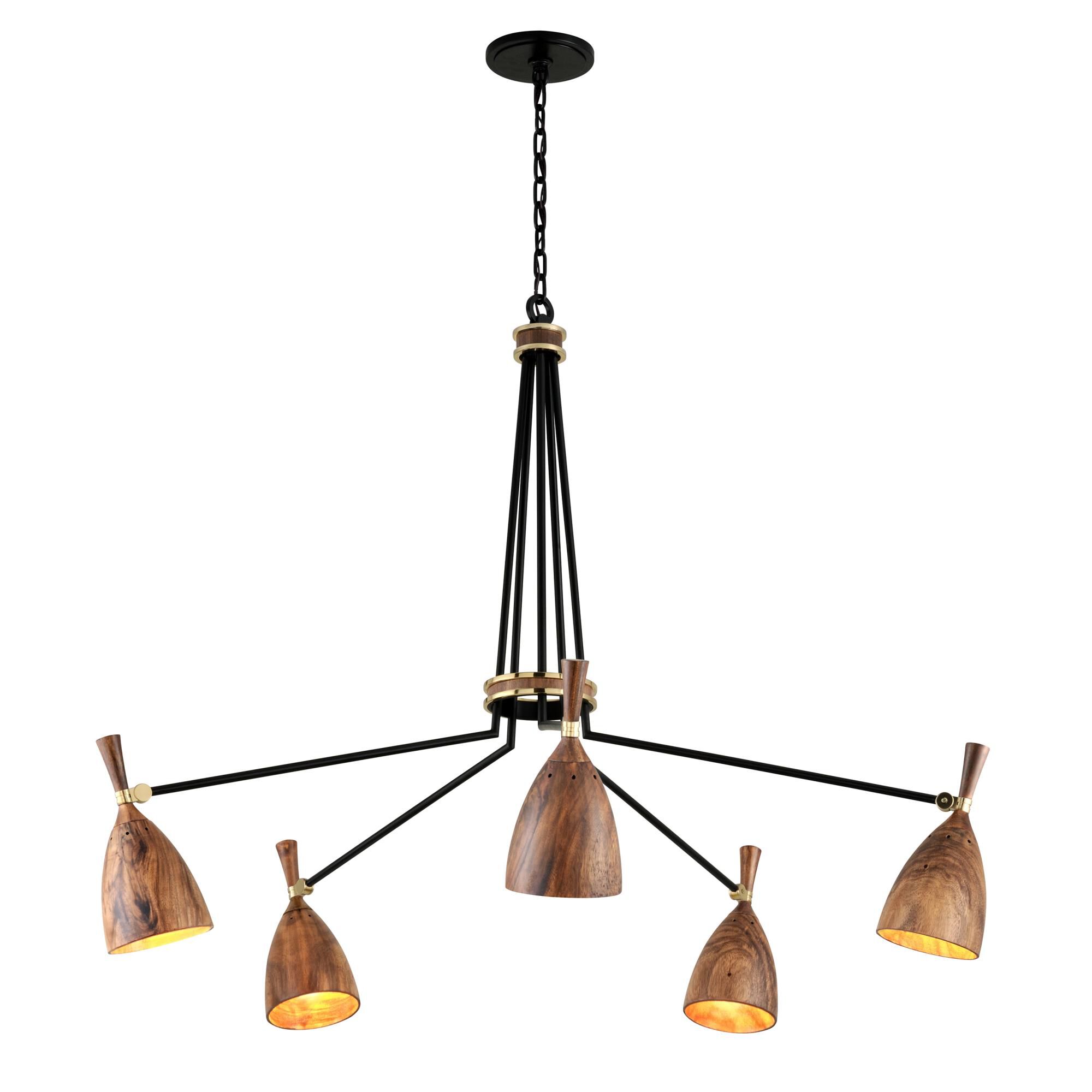 Martyn Lawrence Bullard Utopia 51.25 Inch Chandelier by Corbett Lighting