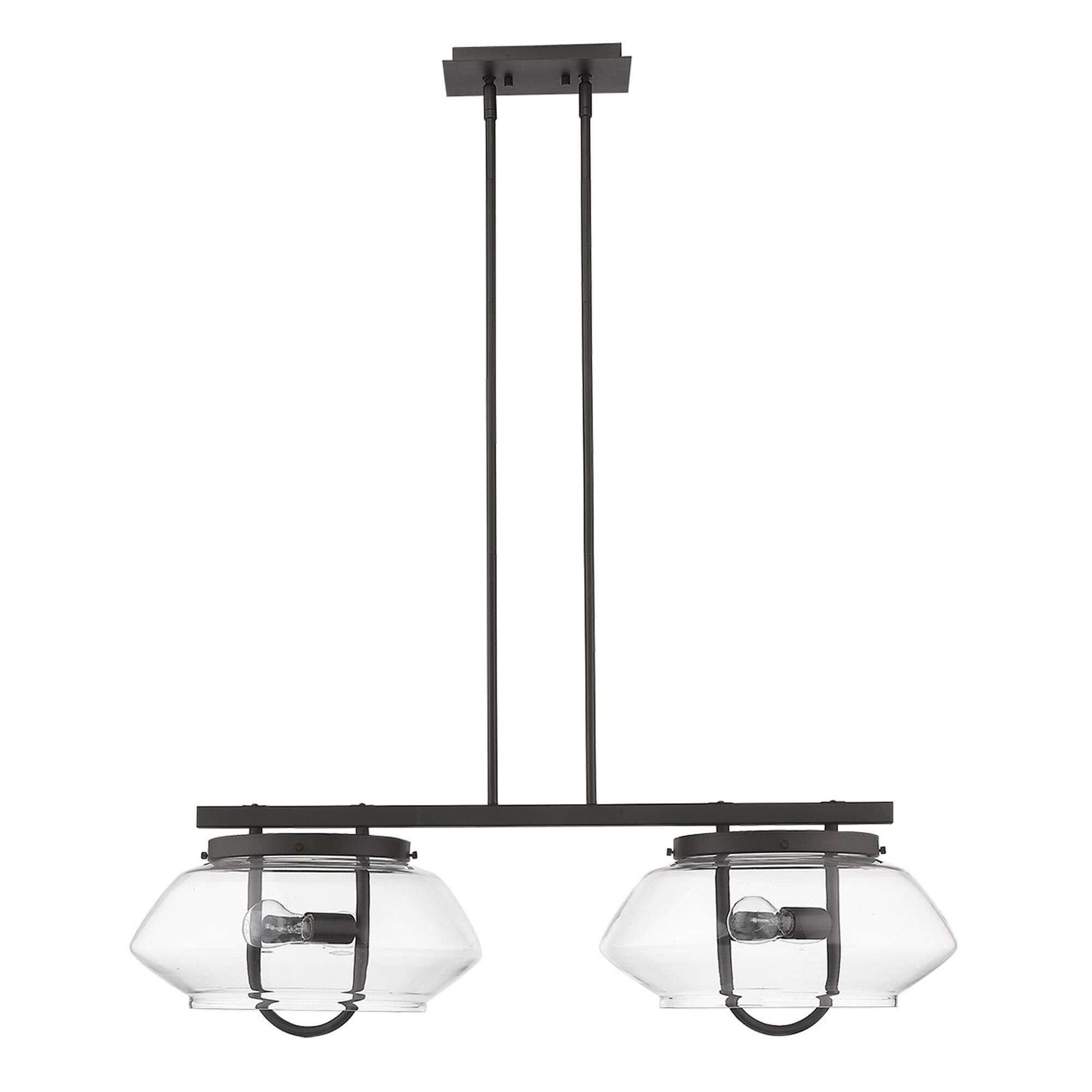 Garner 38 Inch 4 Light Linear Suspension Light by Trend Lighting