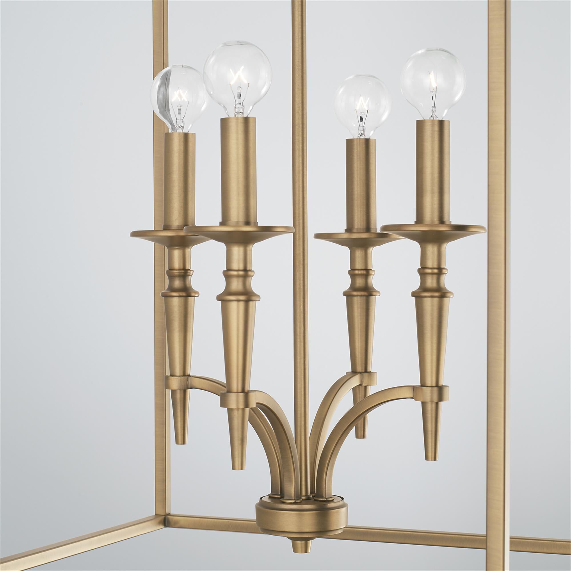 Shown in Aged Brass finish