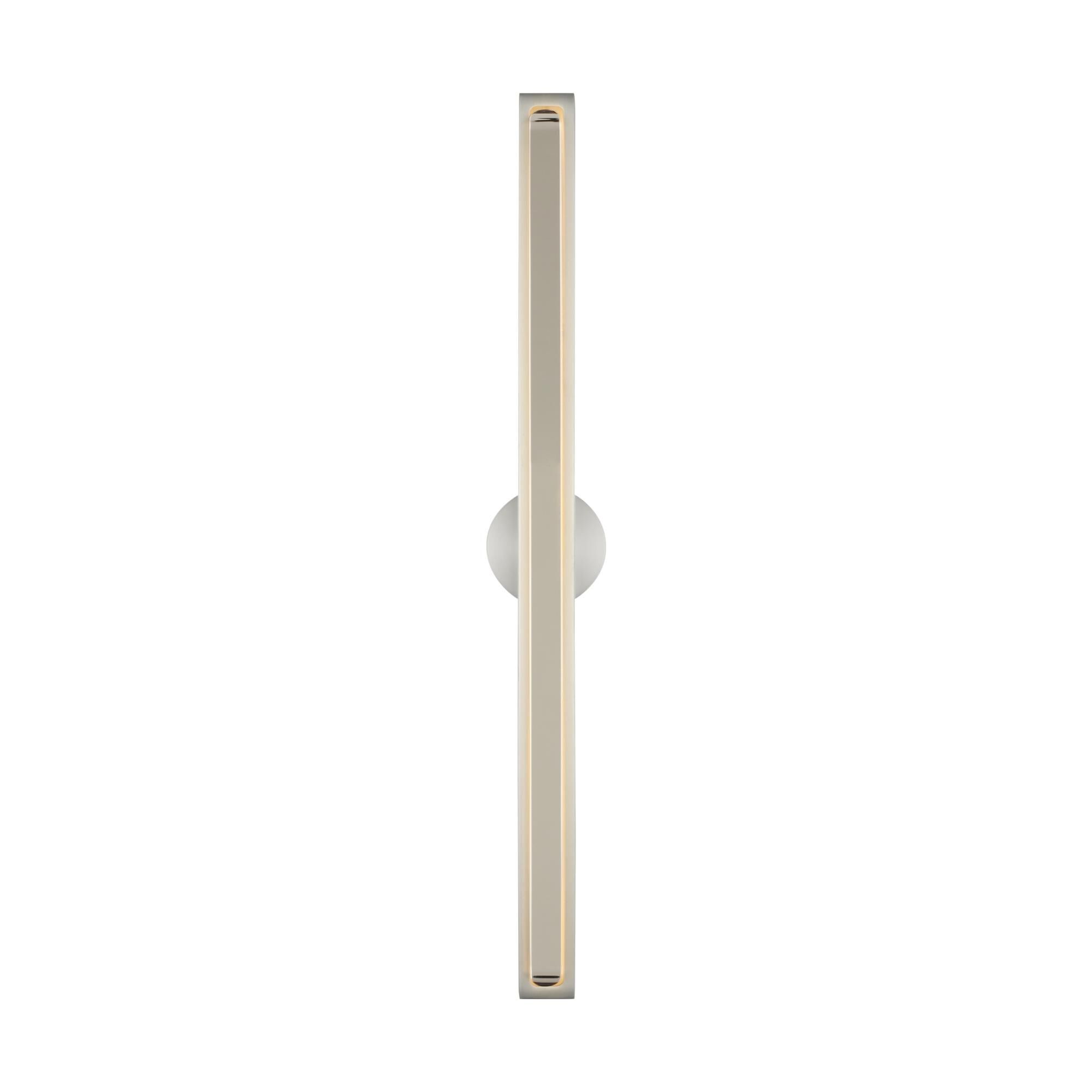 Shown in Satin Nickel finish and Clear Crystal glass
