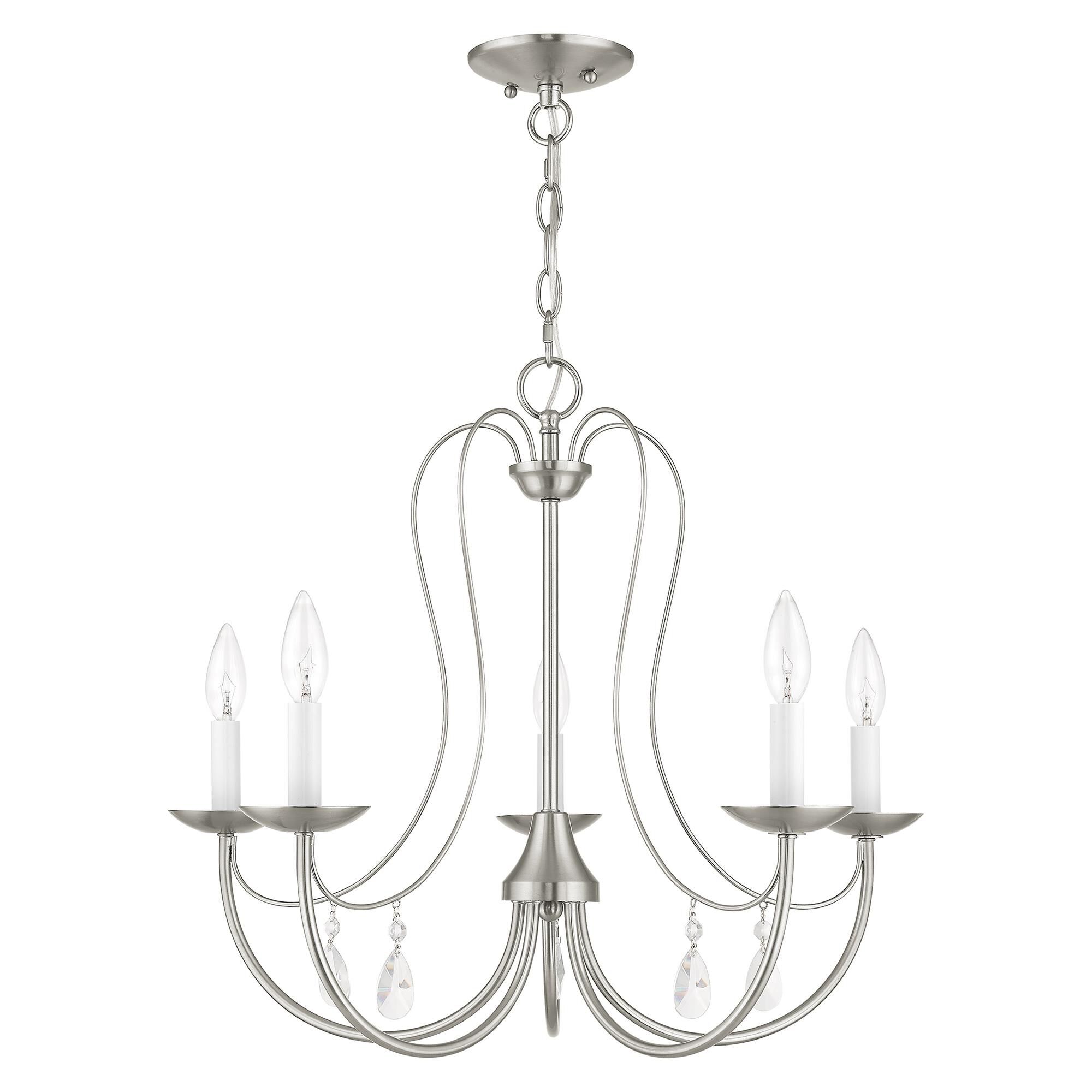 Mirabella 24 Inch 5 Light Chandelier by Livex Lighting