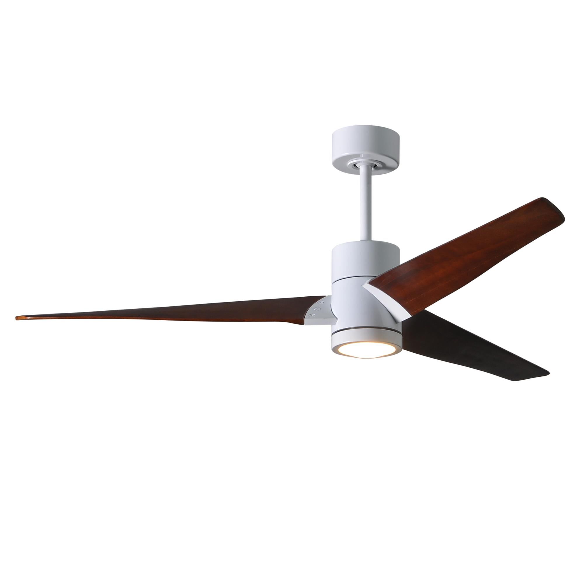 Super Janet 60 Inch Ceiling Fan with Light Kit by Matthews Fan Company