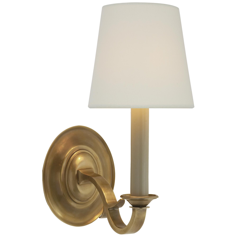 Visual Comfort Signature Collection Thomas O'Brien Channing 14 Inch Wall Sconce