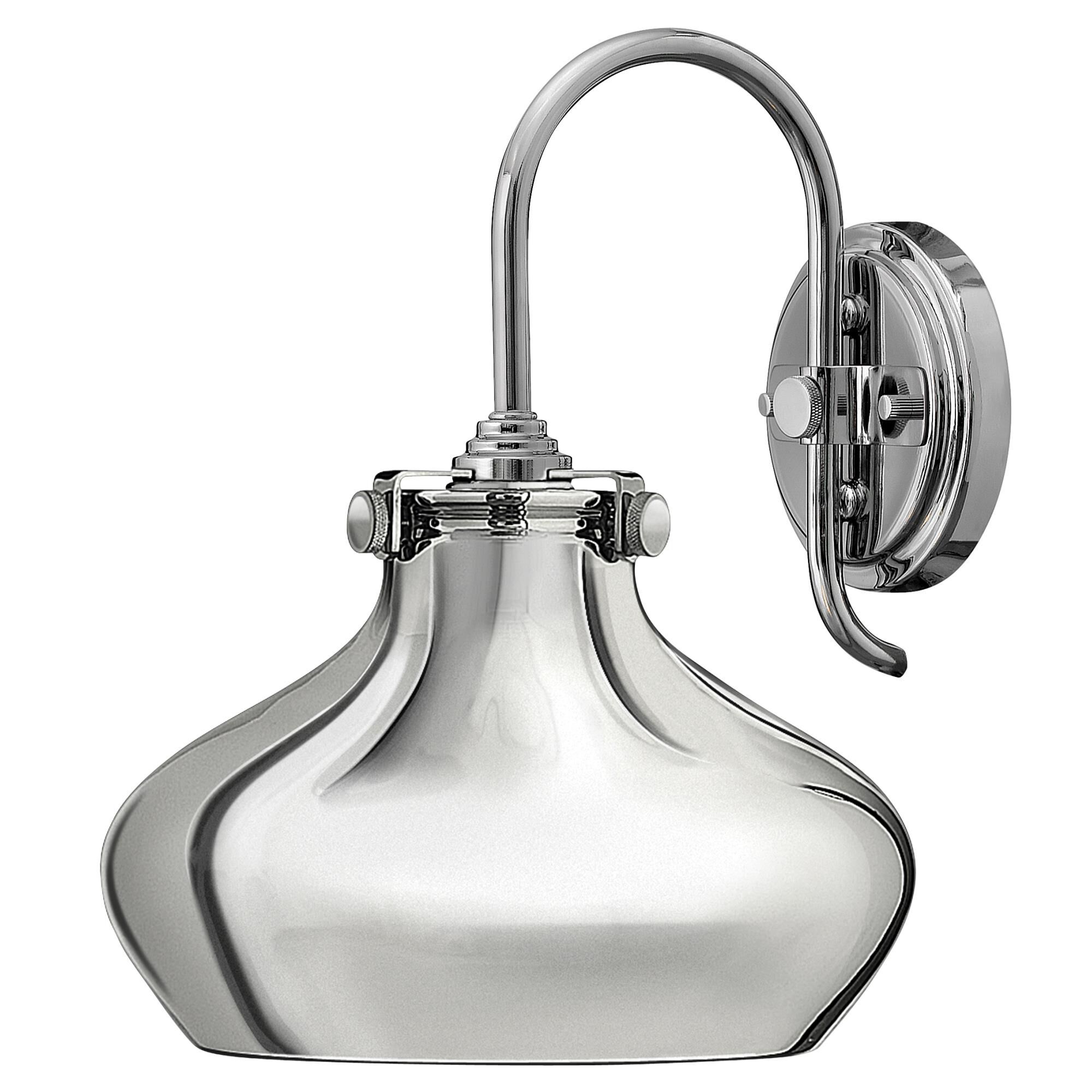 Shown in Chrome finish and Chrome Metal shade