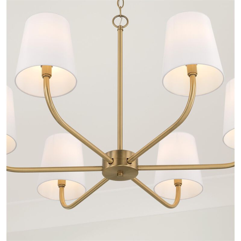 Brody 34 Inch 6 Light Chandelier by Capital Lighting Fixture Company