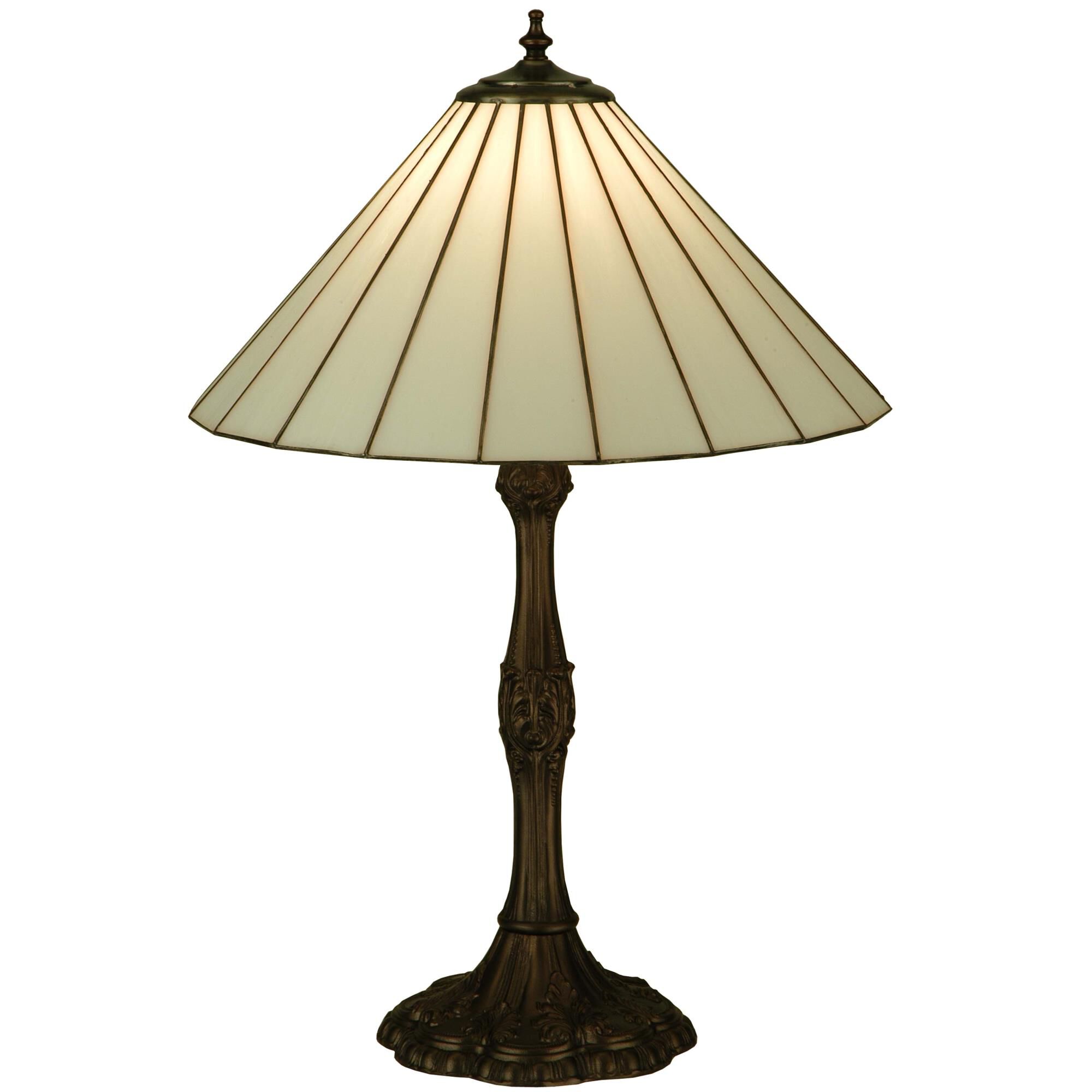 Duncan White 26 Inch Table Lamp by Meyda Lighting
