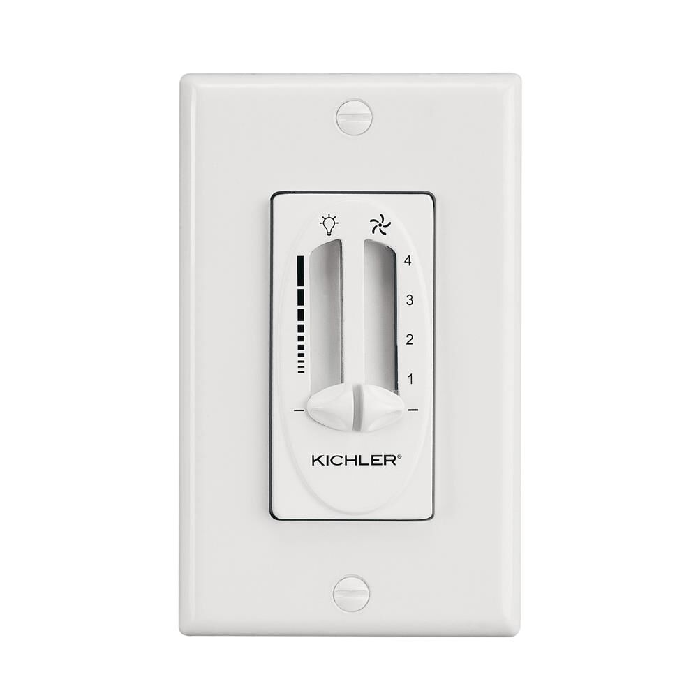 Dual Slider Wall Fan Control Capitol Lighting