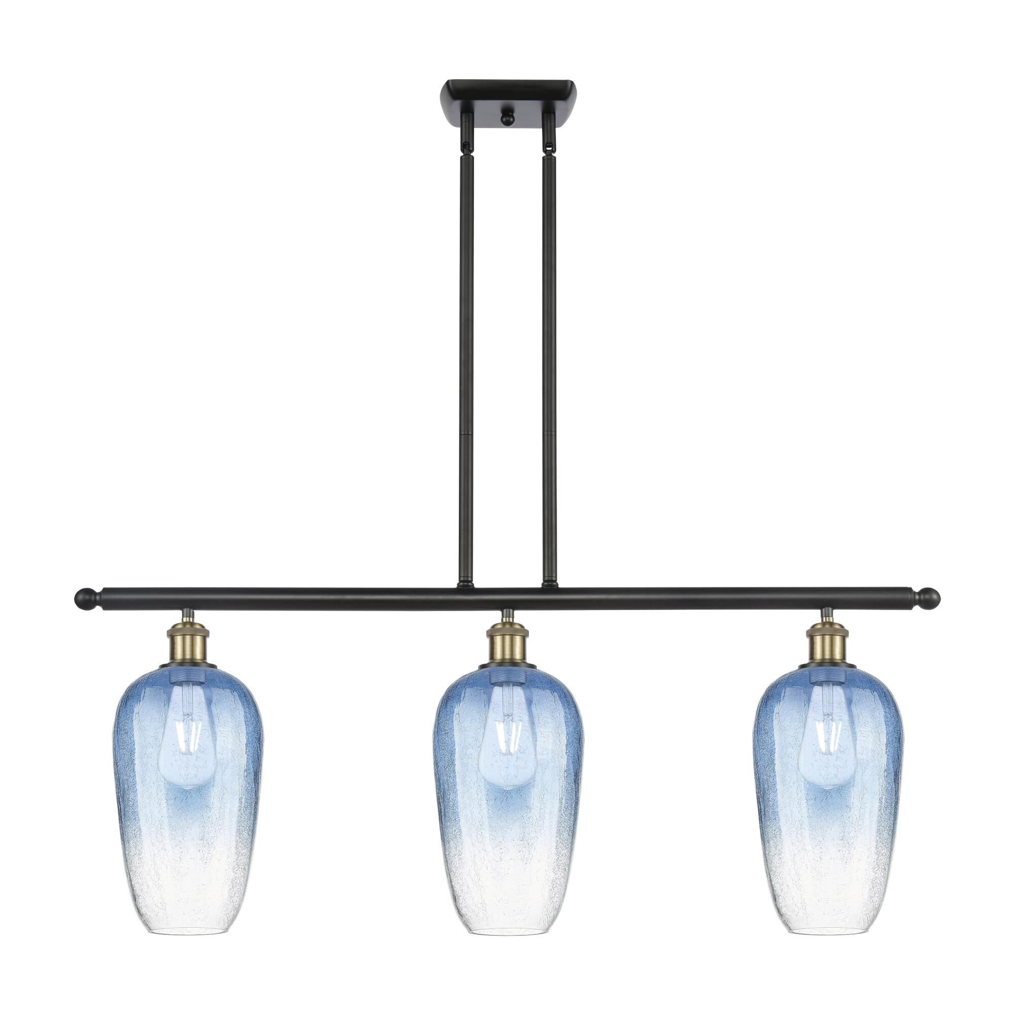 Bruno Marashlian Brookhaven Flute 36 Inch Linear Suspension Light by Innovations Lighting