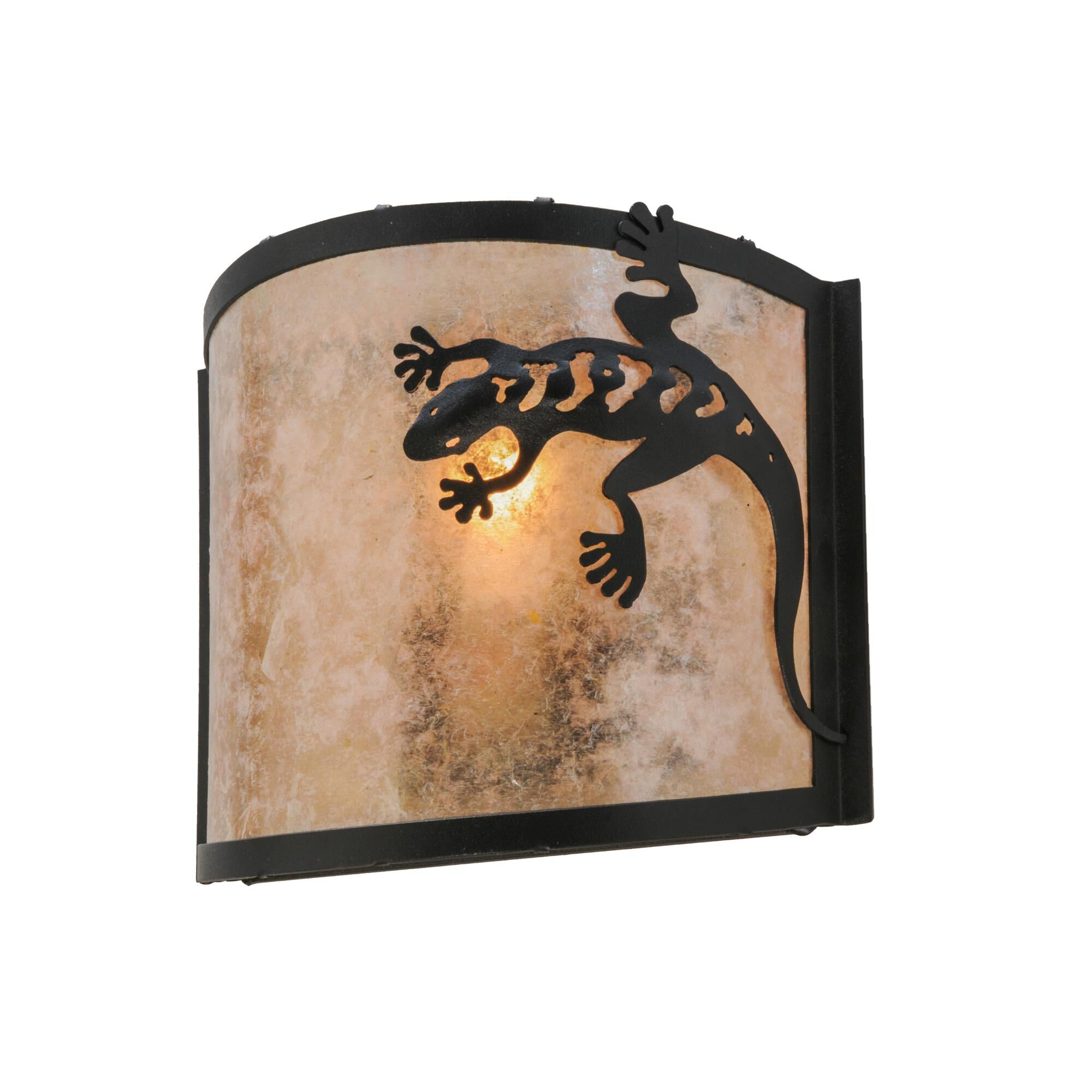 Meyda Lighting Gecko 11 Inch Wall Sconce