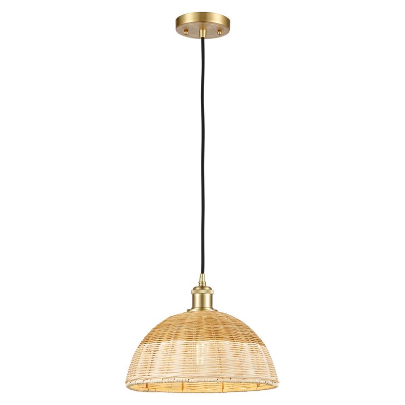 Bruno Marashlian Bristol Natural II 12 Inch Mini Pendant by Innovations Lighting