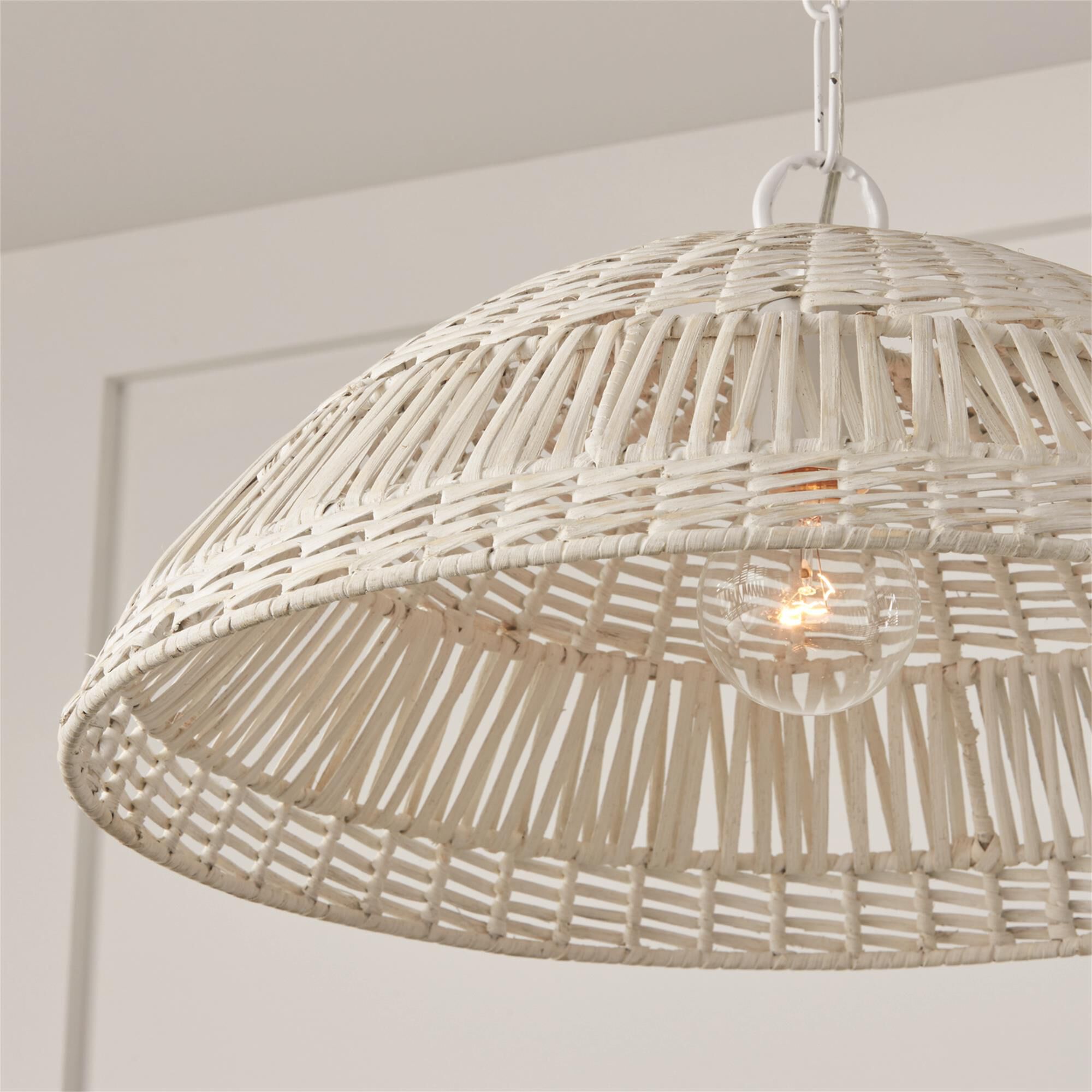 Shown in Chalk White finish