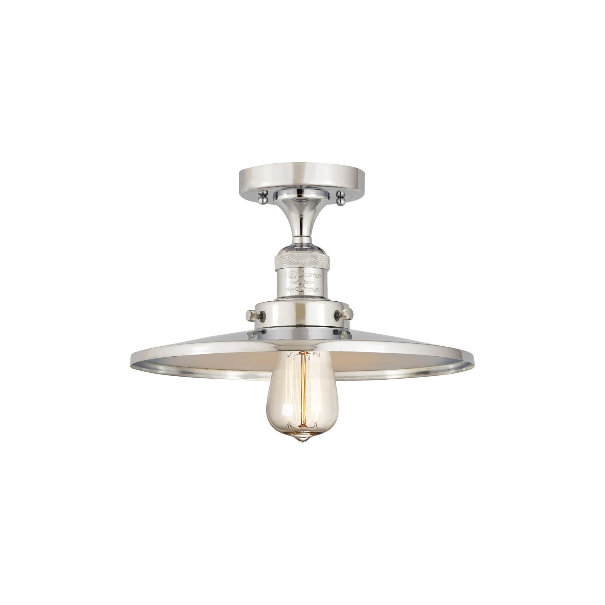 Bruno Marashlian Appalachian 12 Inch 1 Light Semi Flush Mount by Innovations Lighting