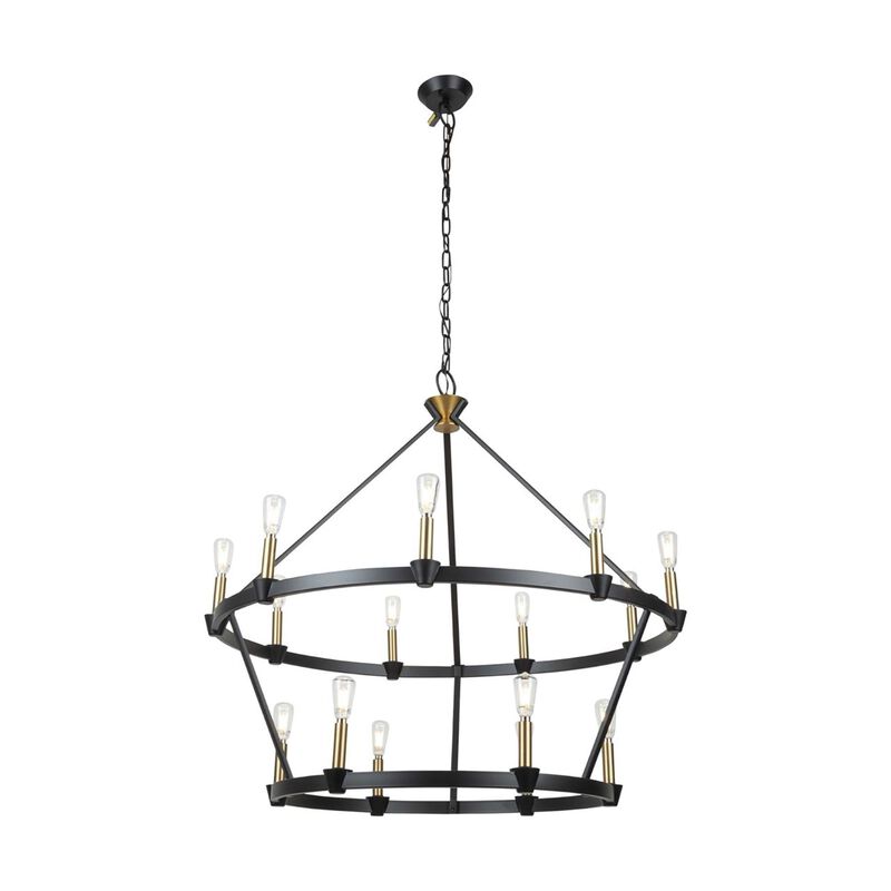 Kevin Kraemer Notting Hill 36 Inch 15 Light Chandelier by Artcraft