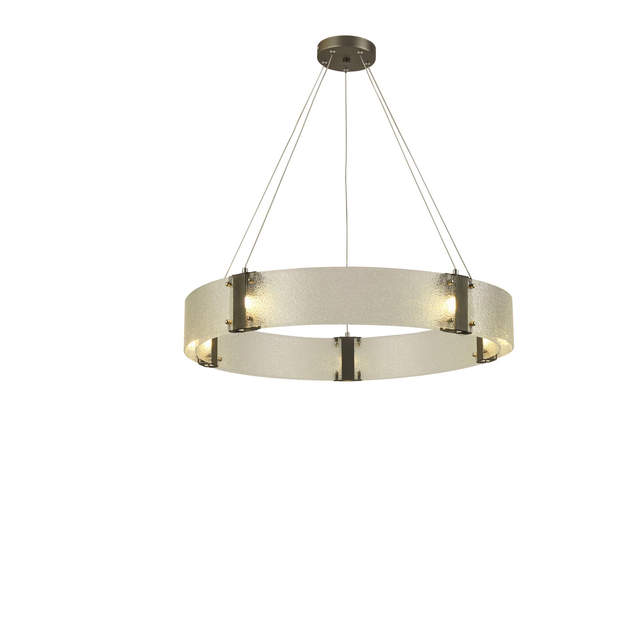 Lyra 24 Inch 4 Light Chandelier by Thumprints