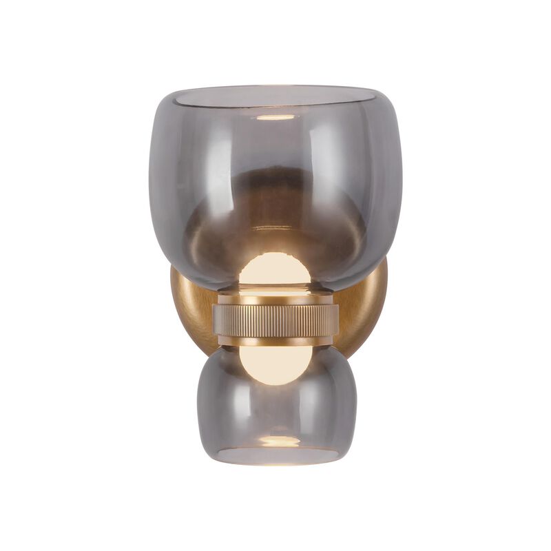 Elisa Carlucci Sutton 8 Inch Bath Vanity Light by Alora Lighting