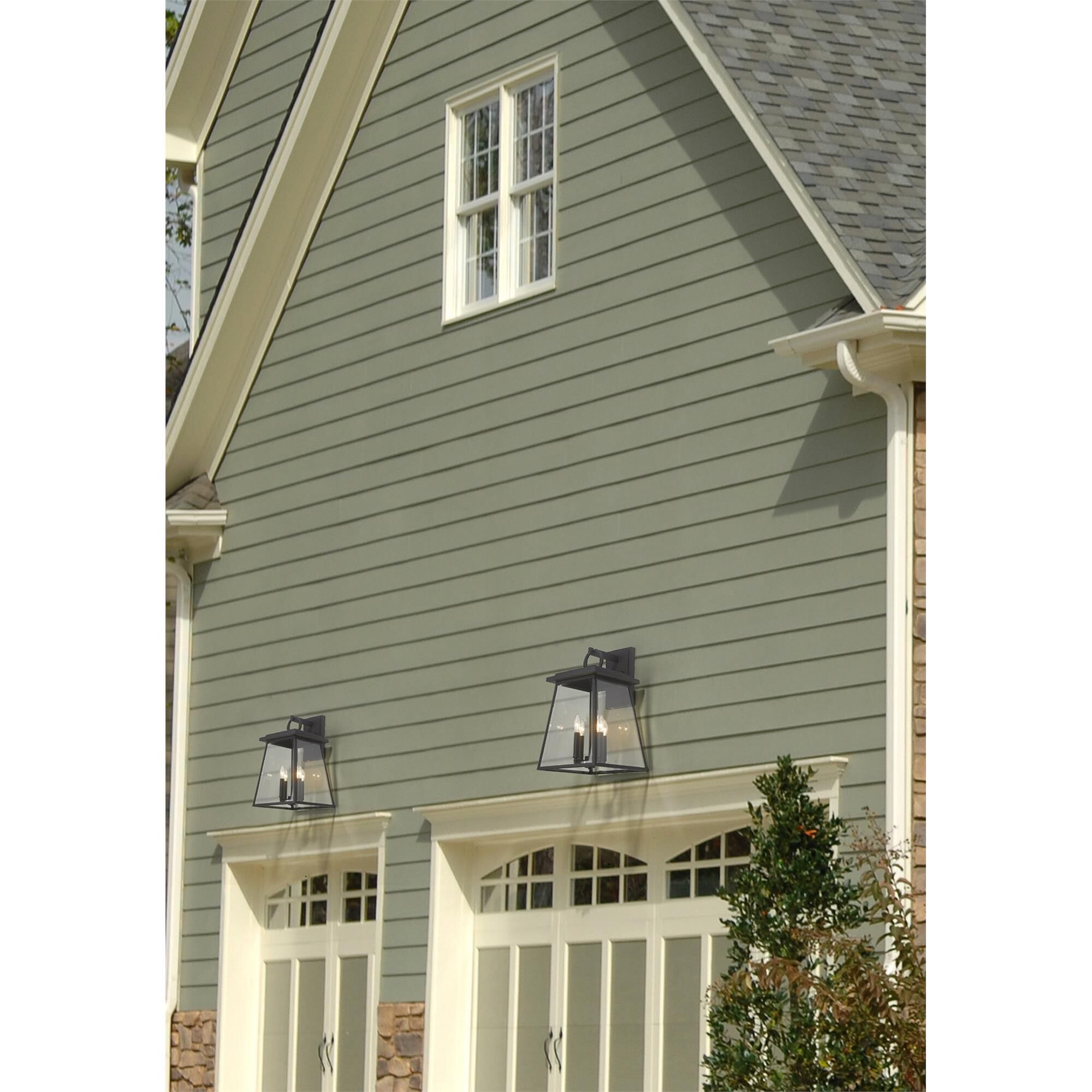 Broughton 21 Inch Tall 4 Light Outdoor Wall Light by Z-Lite