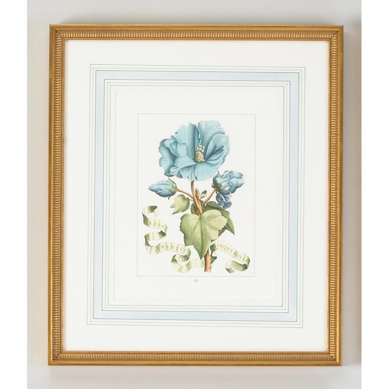 Bl Floral Painting by Chelsea House