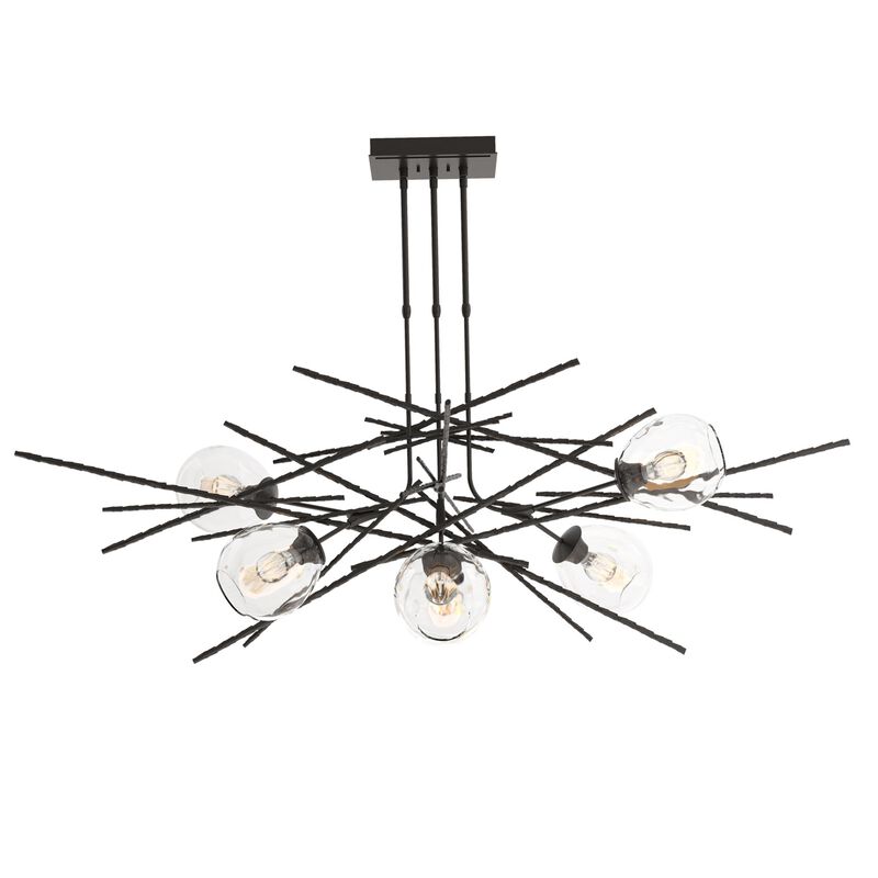 Griffin Large Linear Chandelier by Hubbardton Forge