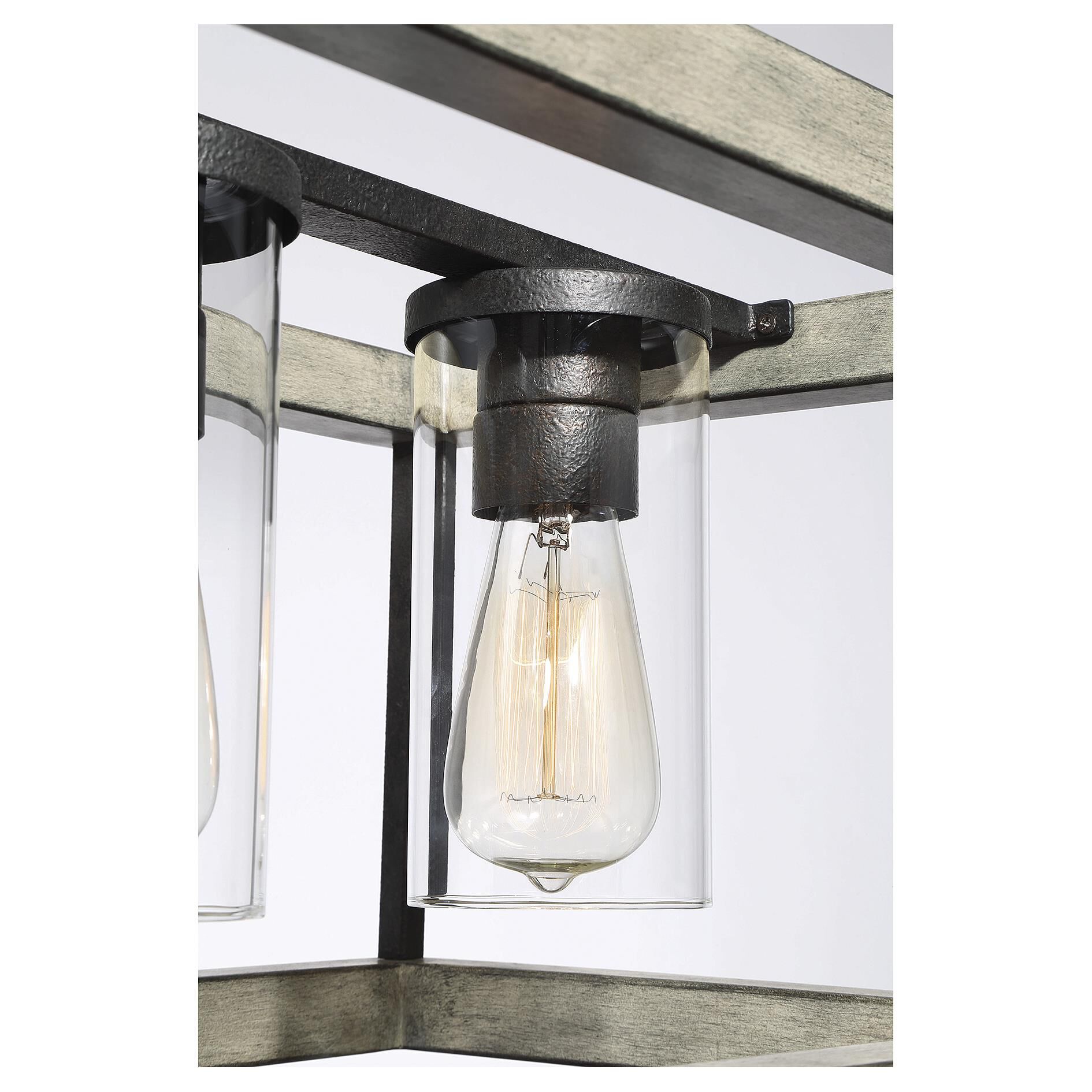 Eden 38 Inch 5 Light Linear Suspension Light by Savoy House