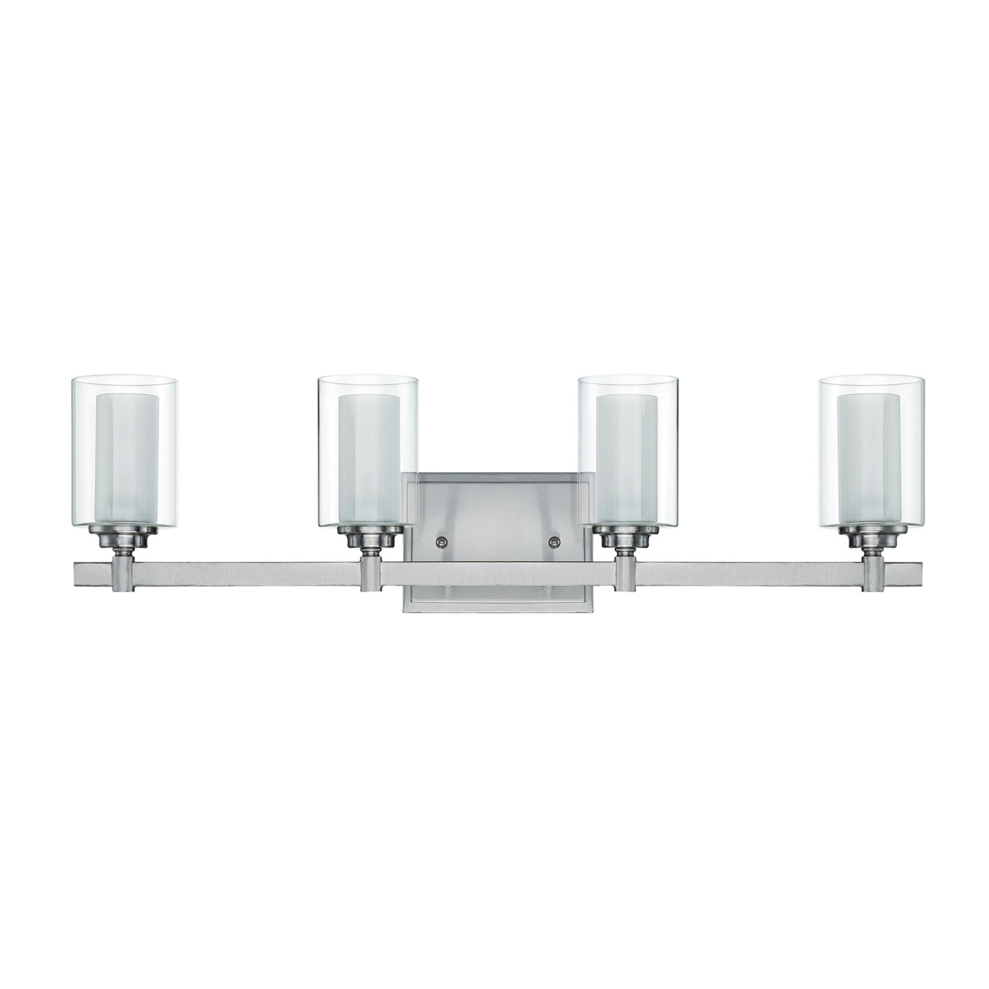 Shown in Brushed Polished Nickel finish and Yes glass and Yes shade